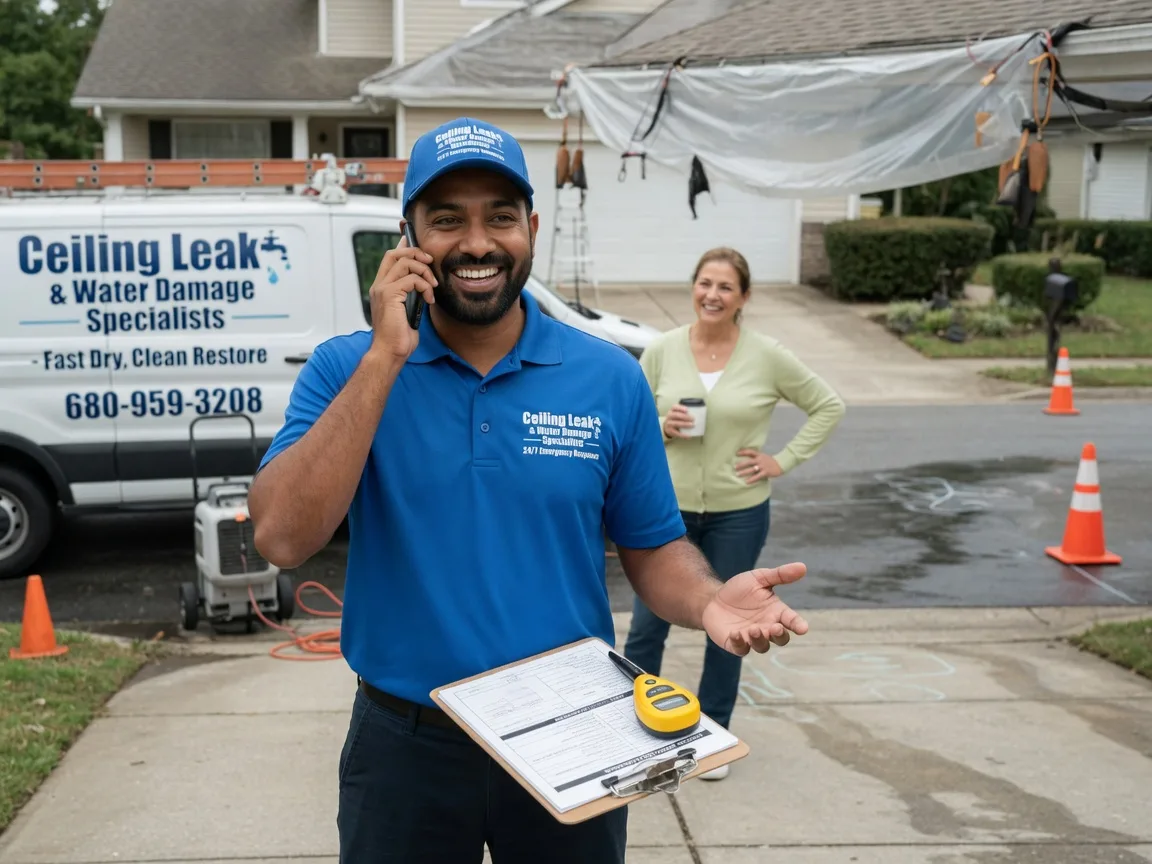 Ceiling Leak Cleanup Sugar Grove, NC FAQs